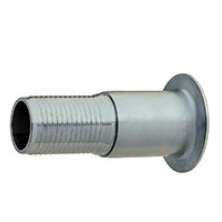 1 1/2 in. Size Turn Back Hose Nipple (Zinc Plated Steel) Used for Floating Flange Applications 0