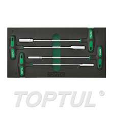 Hex Nut Driver T-Handle Set