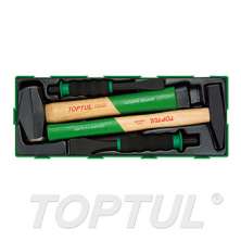 Hammer & Soft Grip Chisel Set 0