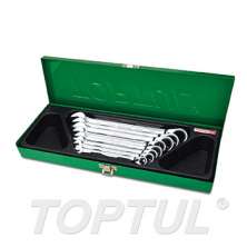SIZE(inch) 8PCS -METAL BOX -Pro-Series Reversible Ratchet Combination Wrench Set (SAE) 0