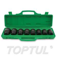SIZE(mm) 8PCS -3/4" DR. 6PT Flank Impact Socket Set 0